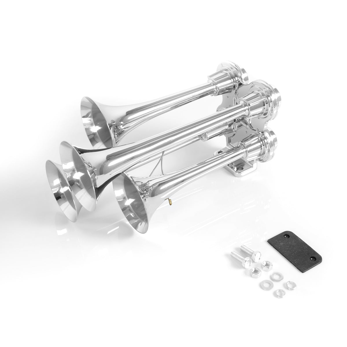12V/24V Truck Air Horn 150DB 4 Trumpet Horns Kit for universal for Car Train Boat