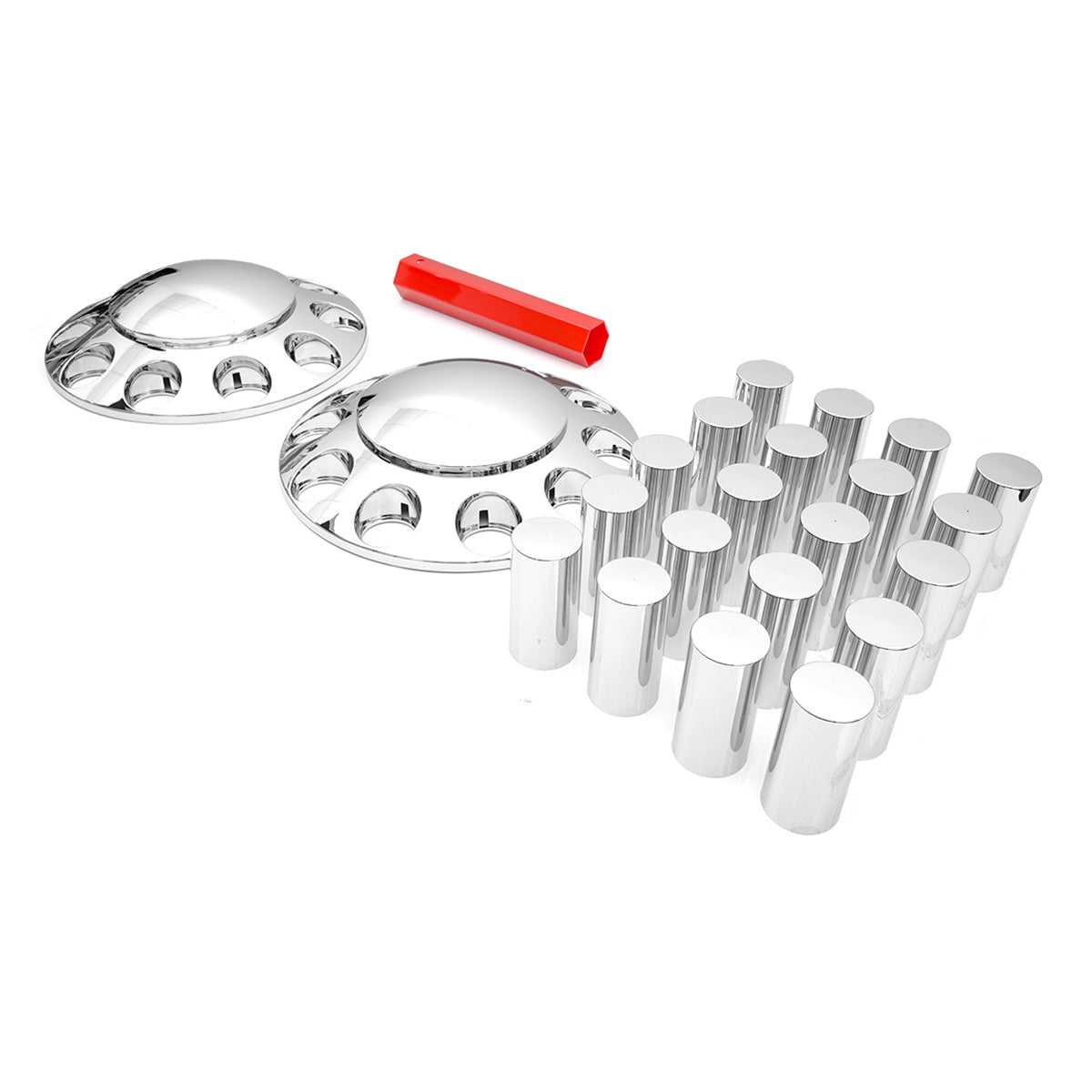 33 mm Spiked Axle Cover Set(2 Front) for Universal