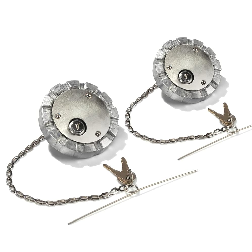 Fuel Cap Locking Vented Diesel Fuel Caps for Peterbilt Kenworth Freightliner Western Star