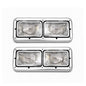 Dual Rectangular Headlight Assembly for PETERBILT 379 / KENWORTH W900
