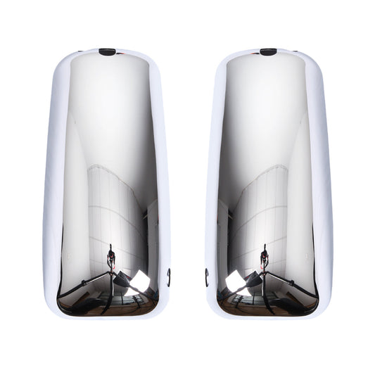 Chrome Mirror Cover  LR for PETERBILT 389
