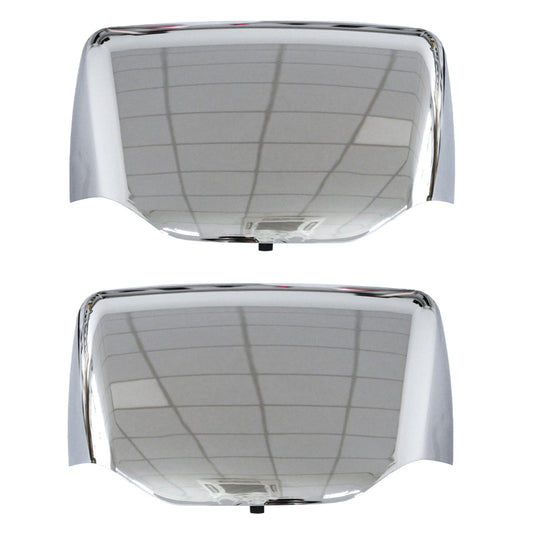 Chrome Hood Mirror Cover LR for KENWORTH T680
PETERBILT 579/587