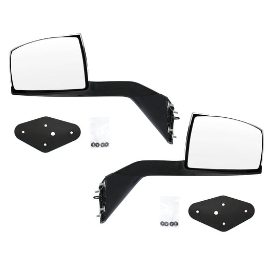 Chrome Hood Mirror Assembly LR for VNL2004-2017