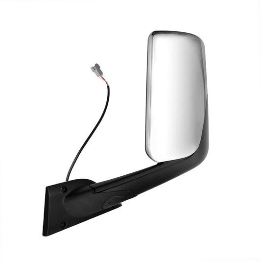 Chrome Heated &  Motorized Mirror Assembly LH for FREIGHTLINER CASCADIA