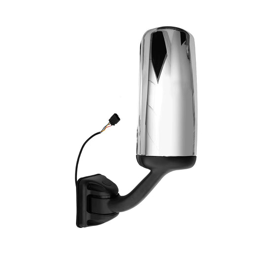 Chrome Heated &  Motorized Mirror Assembly LH for FREIGHTLINER CASCADIA2008-2017