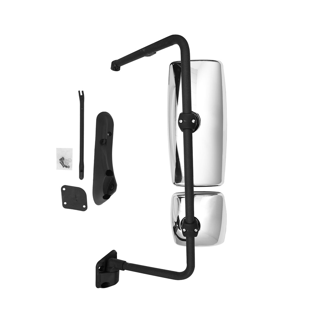 Chrome Mirror Assembly LH for INTERNATIONAL 4300