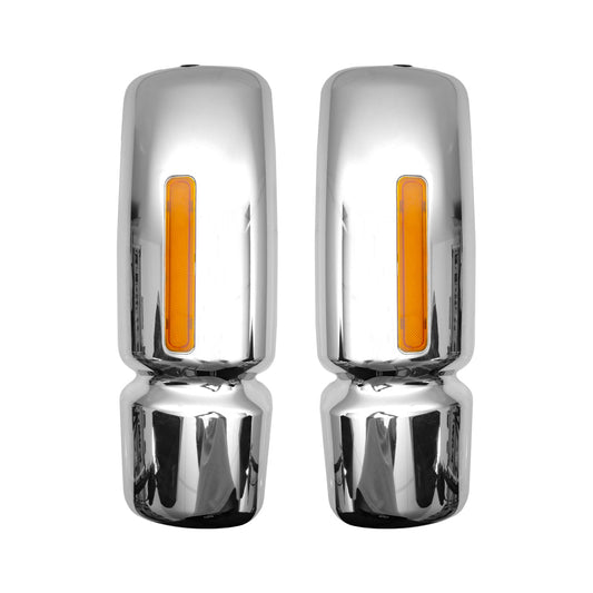 Chrome Mirror Cover With Reflector LR for INTERNATIONAL WORKSTAR