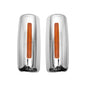 Chrome Mirror Cover With Turn Signal Light LR for INTERNATIONAL PROSTAR