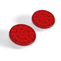 4 Inch Round LED Trailer Tail Light 19 Diodes Red Stop Brake Light Trailer Tail Lights for Boat Trailer RV Camper Trucks