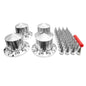 33 mm Spiked Axle Cover Set(4 Rear) for Universal
